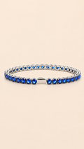Pulsera tennis azul