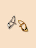 Ovalo abstracto ring