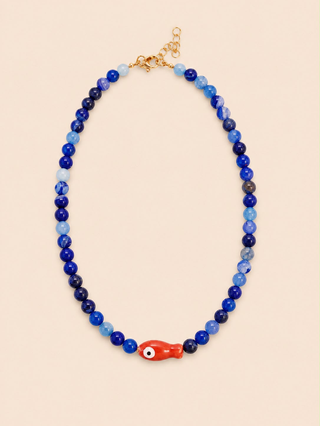One fish blue