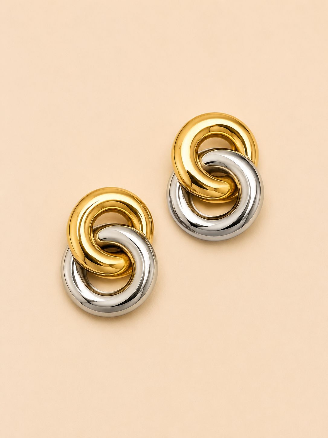 Doble aro earrings