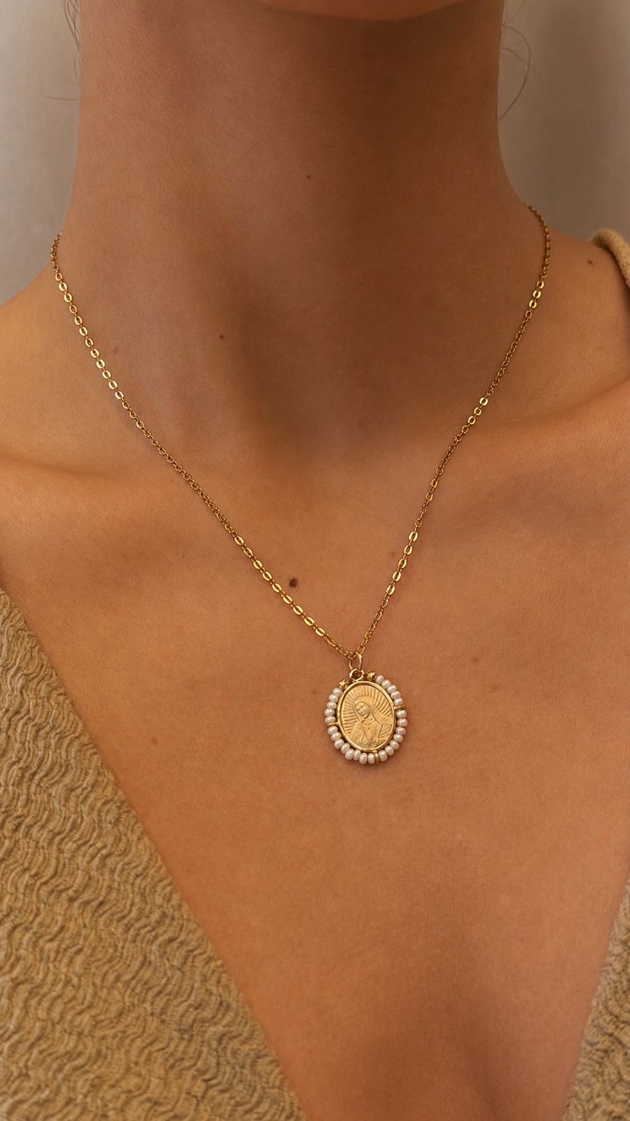 Medalla virgencita