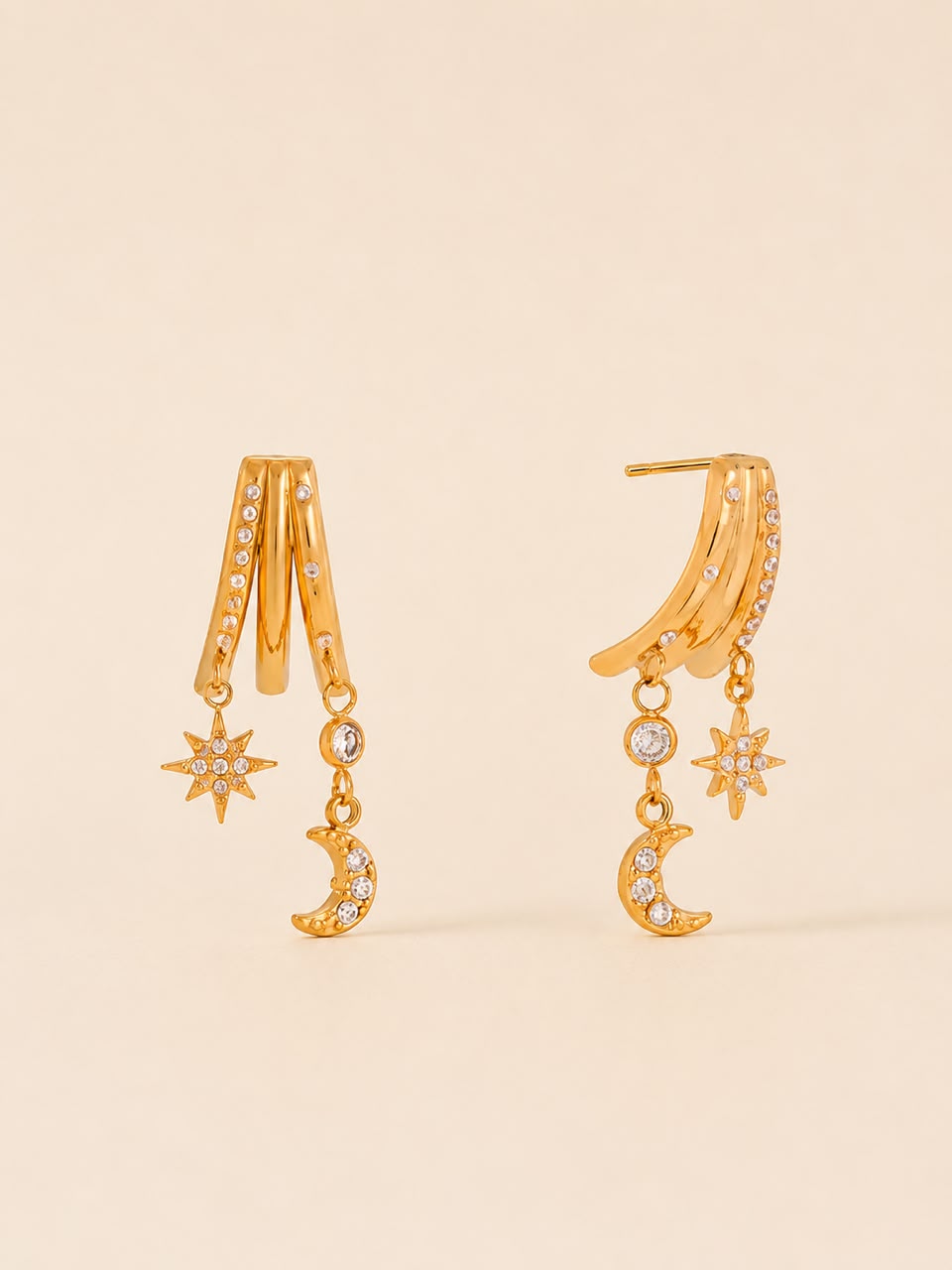 moon and stars