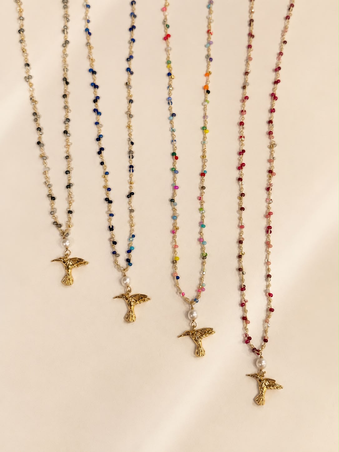 Colibris necklaces